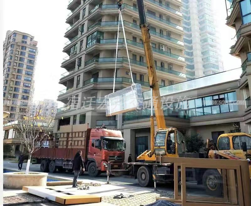 候車(chē)亭安裝圖